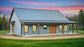 PL-64039 Amanda Barndominium House Plan