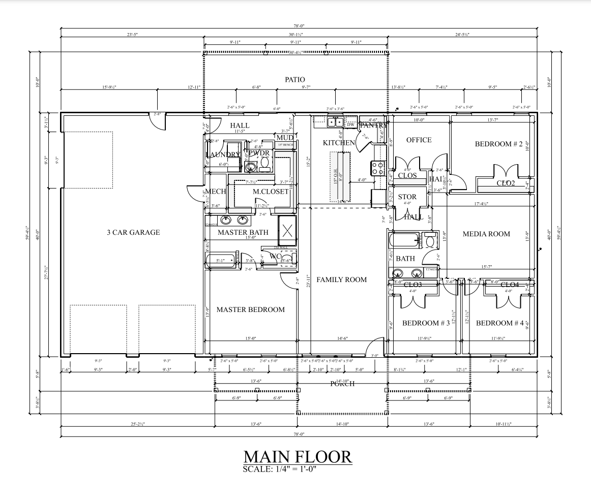 PL-71001 Olivia Barndominium House Plan