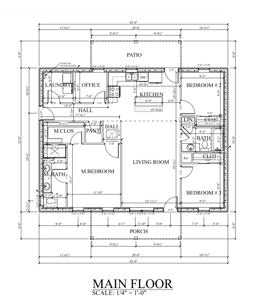 PL-71003 Jericho Barndominium House Plan