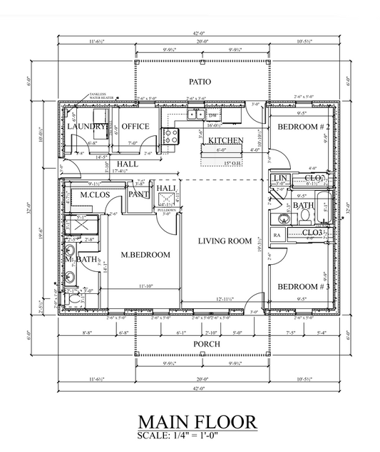 PL-71003 Jericho Barndominium House Plan