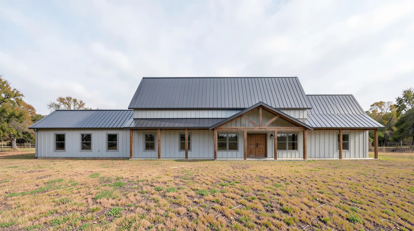 PL-71004 Alasio Barndominium House Plan