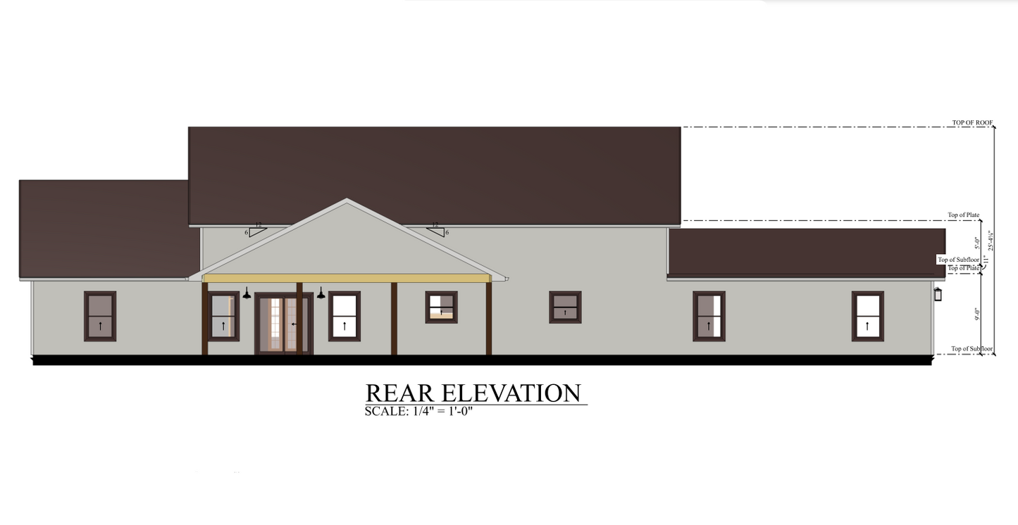 PL-71004 Alasio Barndominium House Plan