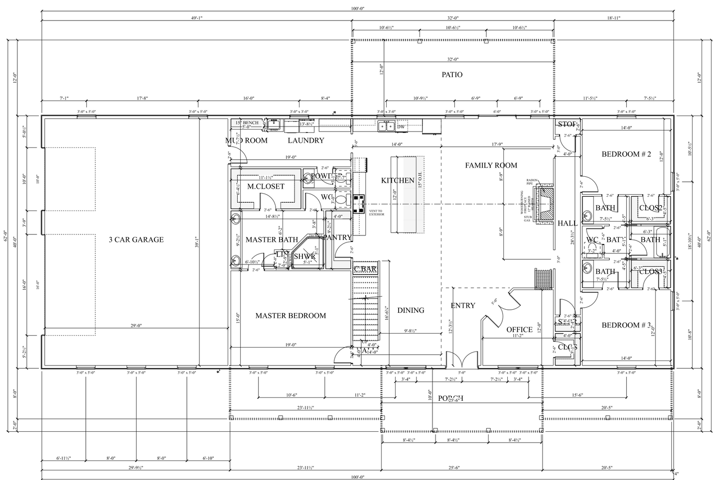 PL-71004 Alasio Barndominium House Plan