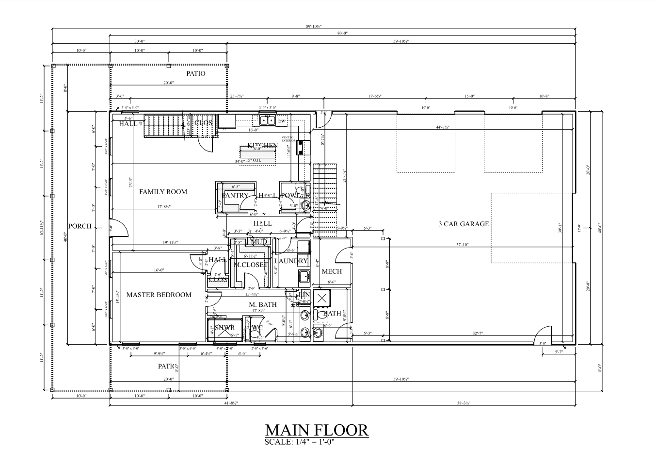 PL-71005 Vista Barndominium House Plan