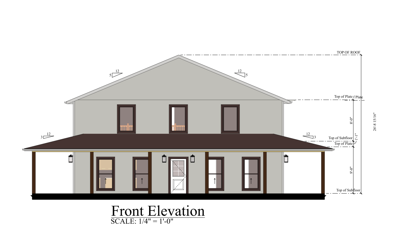 PL-71005 Vista Barndominium House Plan