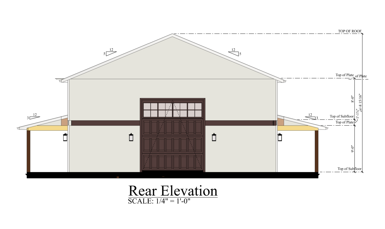 PL-71005 Vista Barndominium House Plan