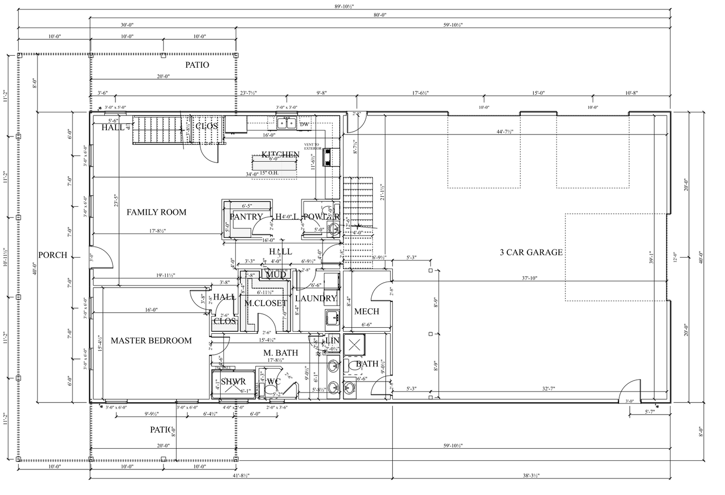 PL-71005 Vista Barndominium House Plan