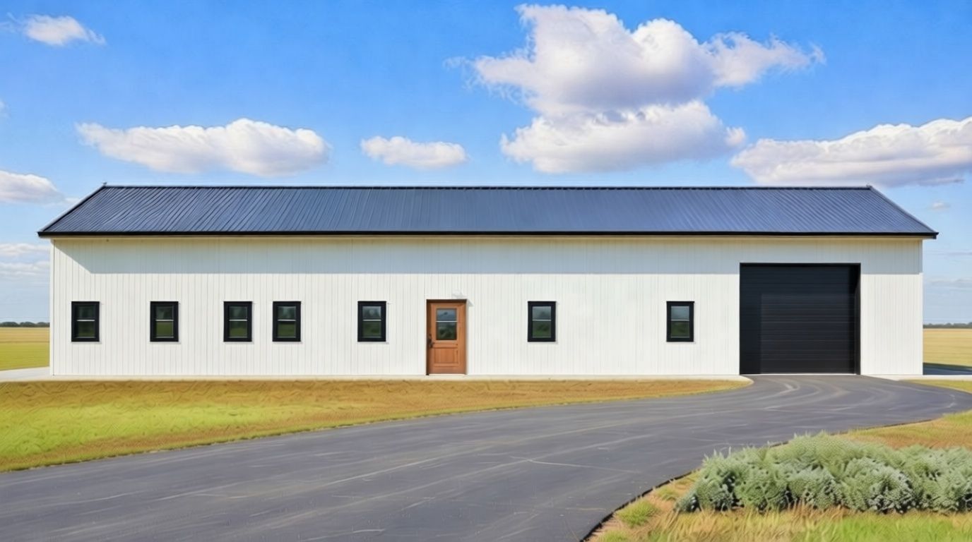 PL-71007-M Michelle Barndominium House Plan