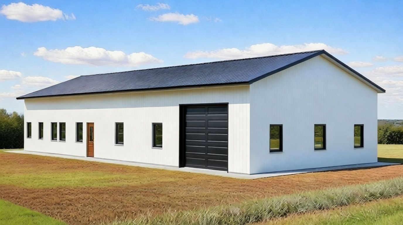 PL-71007-M Michelle Barndominium House Plan