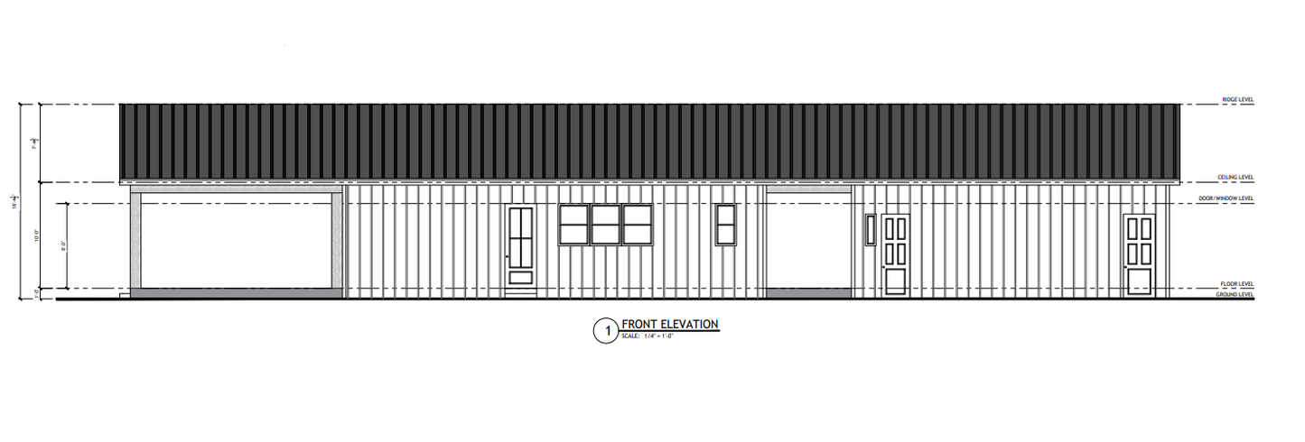 PL-71007 Serena Barndominium House Plan