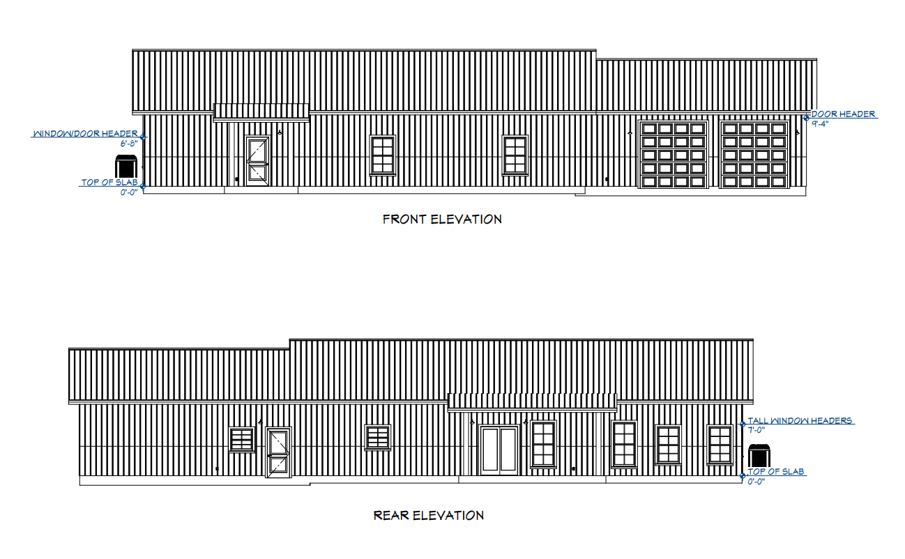 PL-71008 Orchard Barndominium House Plan