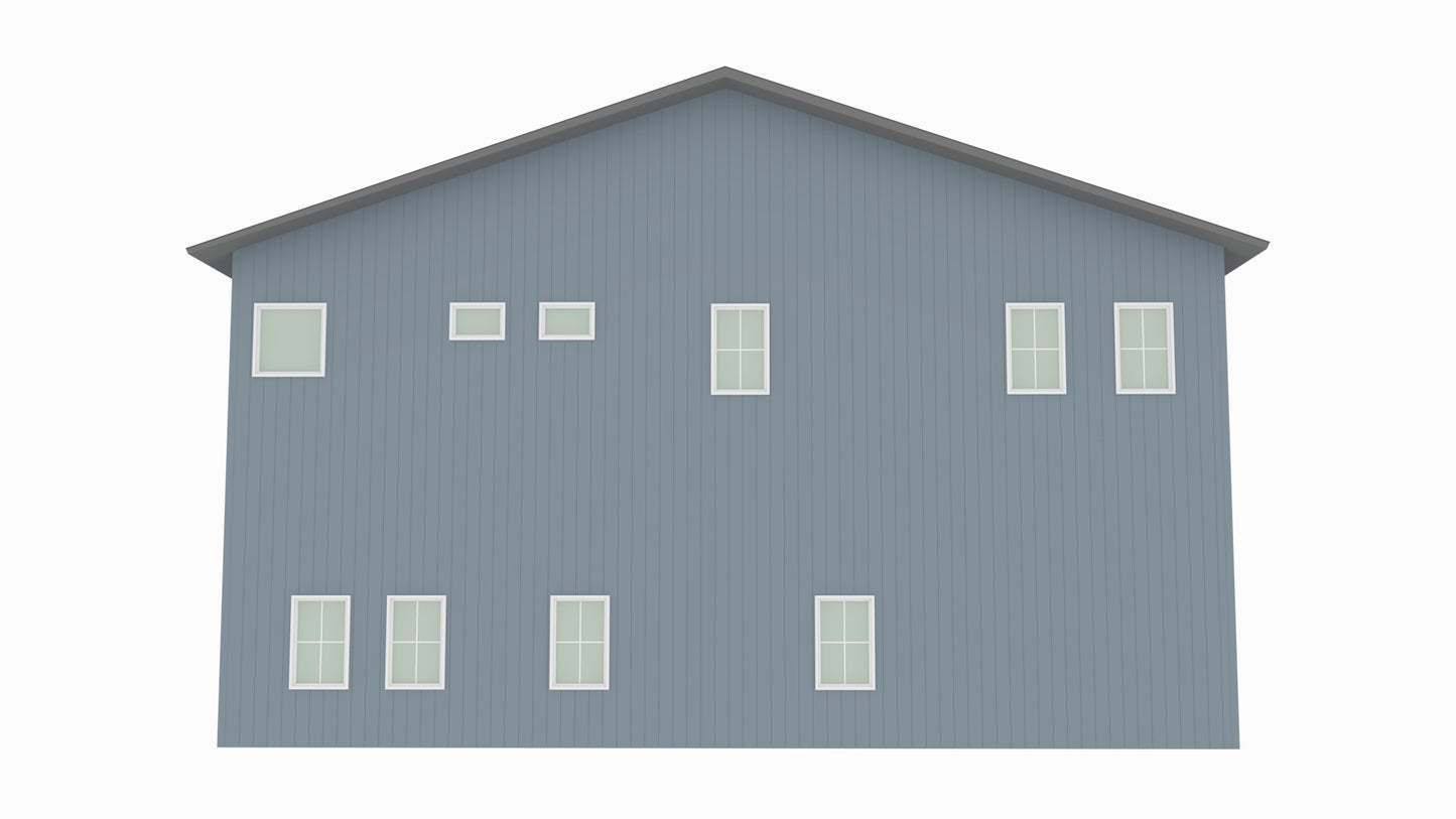 PL-71008 Spalding Barndominium House Plan