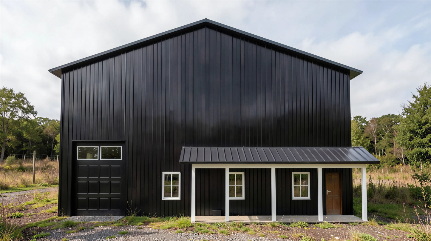 PL-71008 Spalding Barndominium House Plan