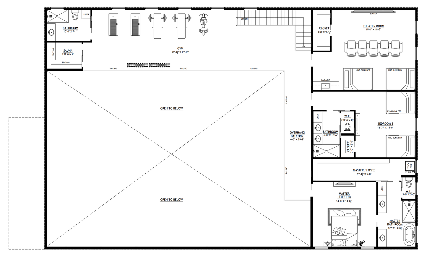 PL-71008 Spalding Barndominium House Plan