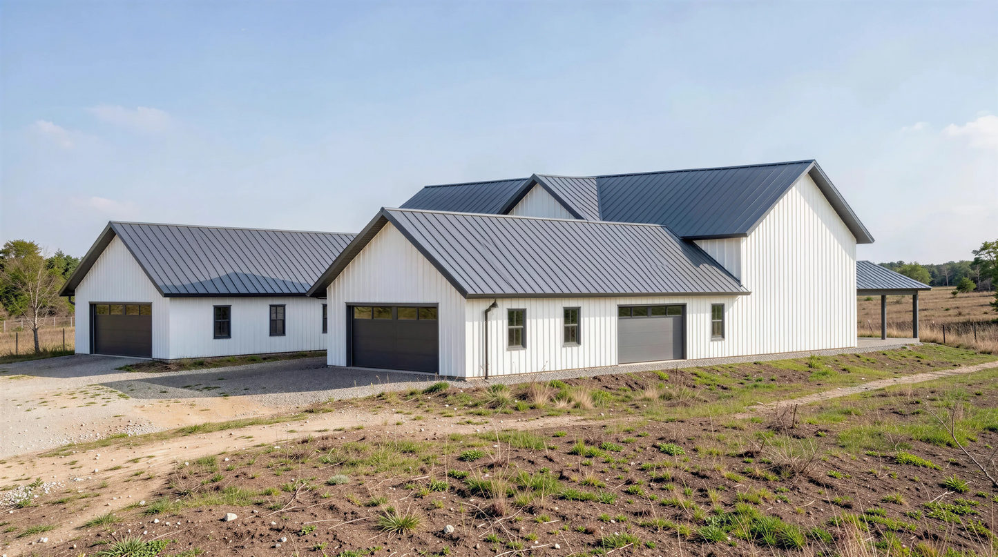 PL-71101-A Alejandra Barndominium House Plan