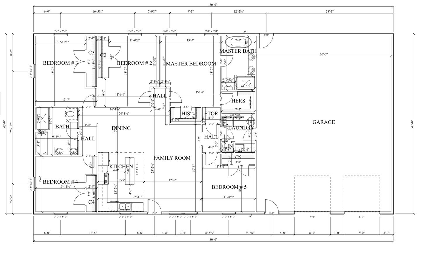 PL-61002 Penny Barndominium House Plan