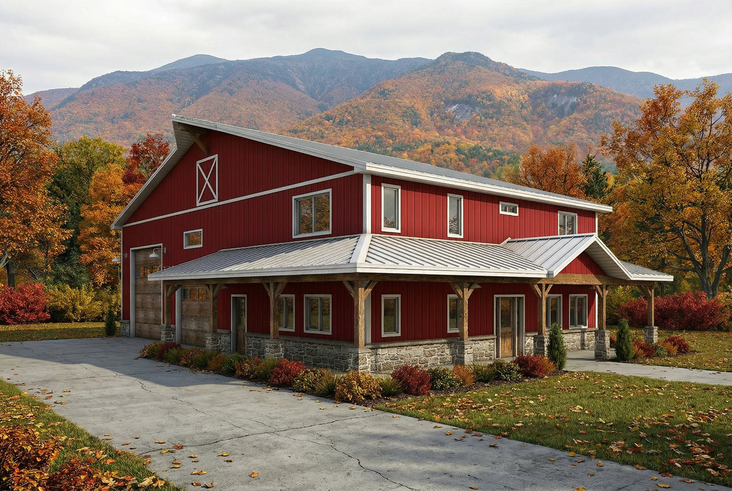 DR-116 Sally Barndominium House Plan