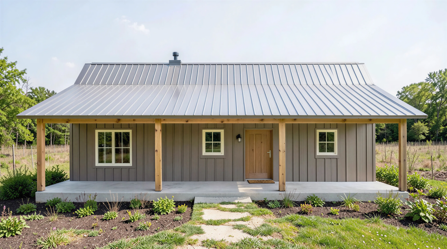 RP-10002-B Bridgett Barndominium House Plan