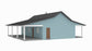 RP-10002-B Bridgett Barndominium House Plan