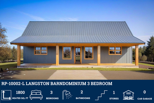 RP-10002-L Langston Barndominium  House Plan