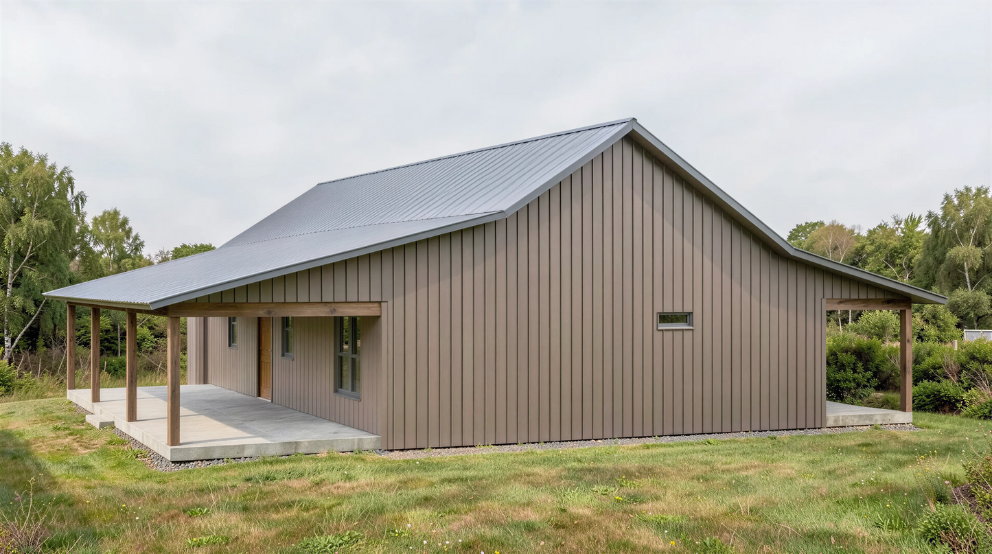 RP-10002-P Prestonwood Barndominium House Plans