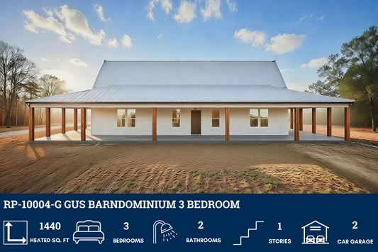RP-10004-G Gus Barndominium House Plan