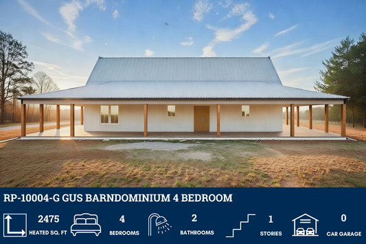 RP-10004-G Gus Barndominium House Plan
