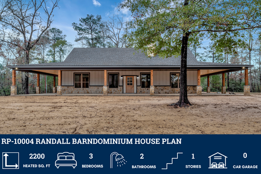 RP-10004 Randall Barndominium House Plan