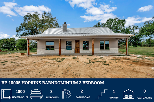 RP-10005 Hopkins Barndominium House Plan