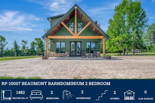 RP-10007 Beaumont Barndominium House Plan