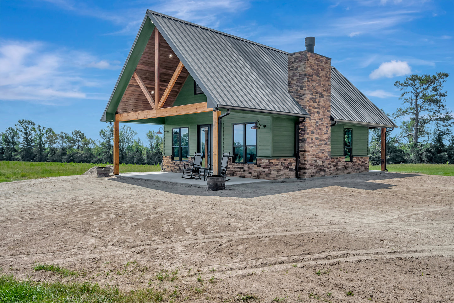 RP-10007 Beaumont Barndominium House Plan