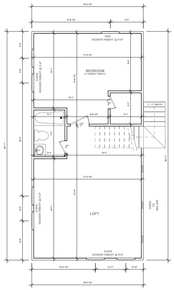 RP-10007 Beaumont Barndominium House Plan