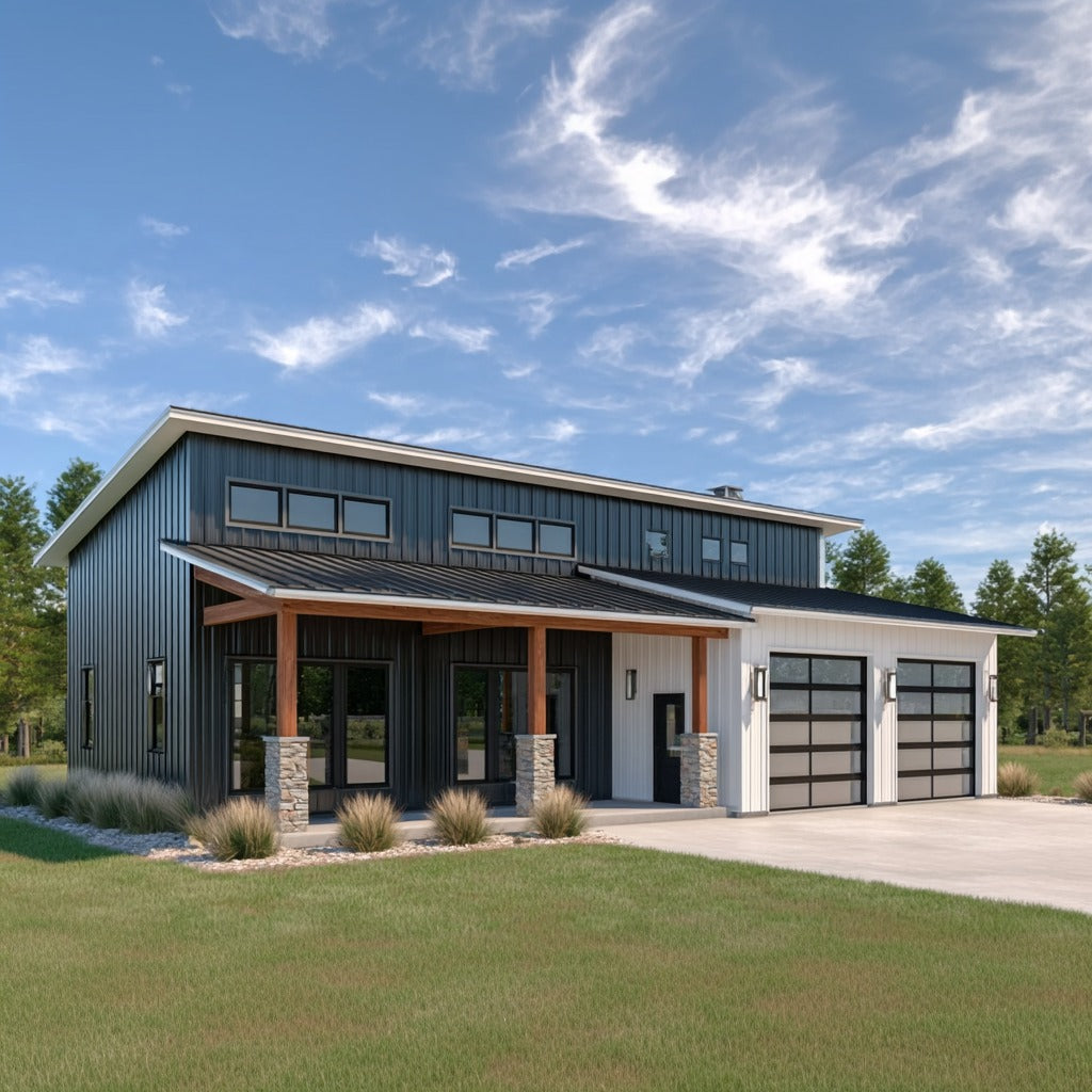 SS-30031 Barndominium House Plan