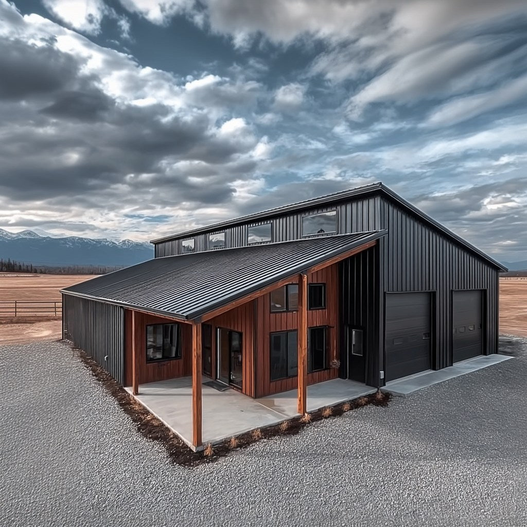 SS-30032 Barndominium House Plan
