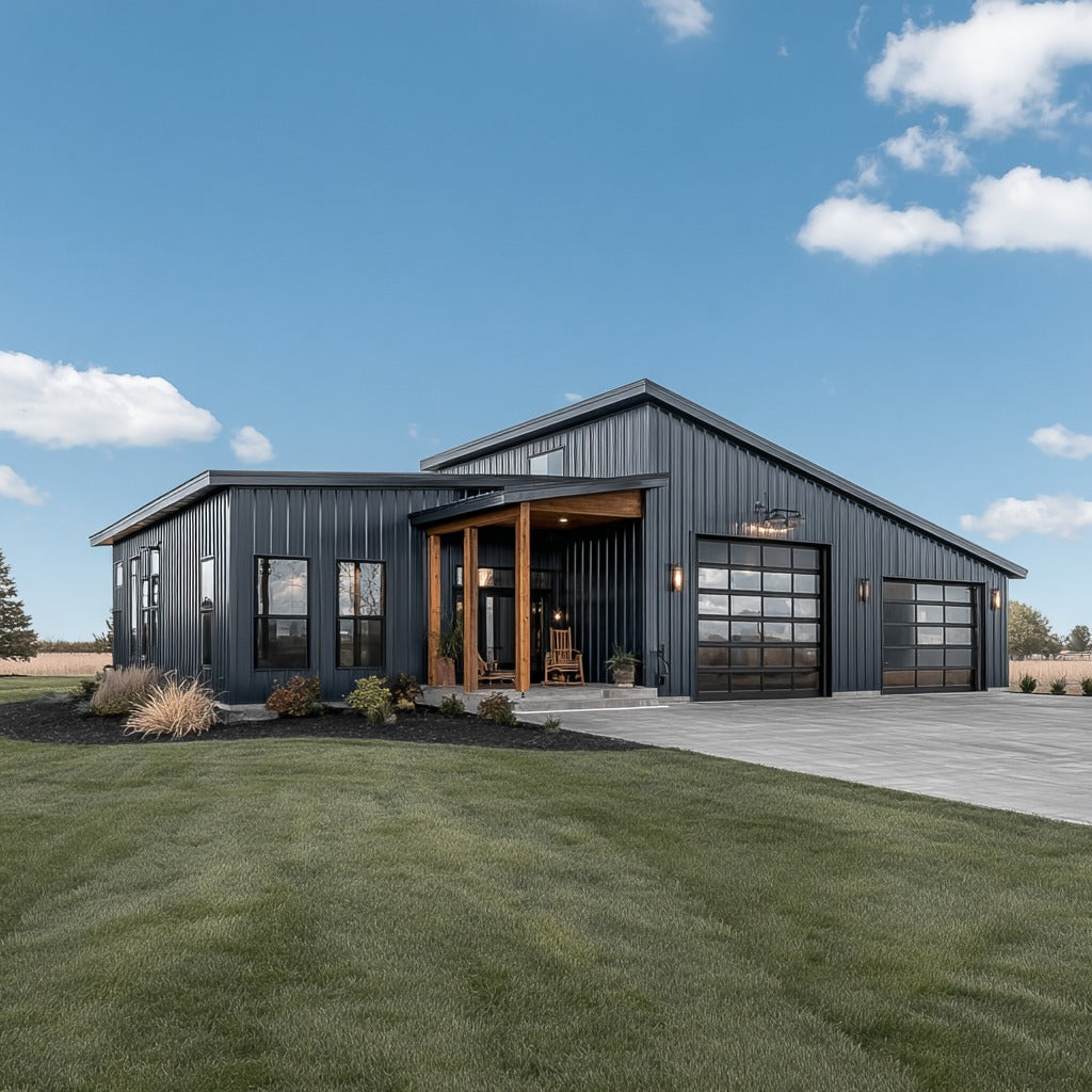 SS-30037 Barndominium House Plan