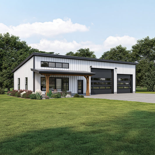SS-30041 Barndominium House Plan