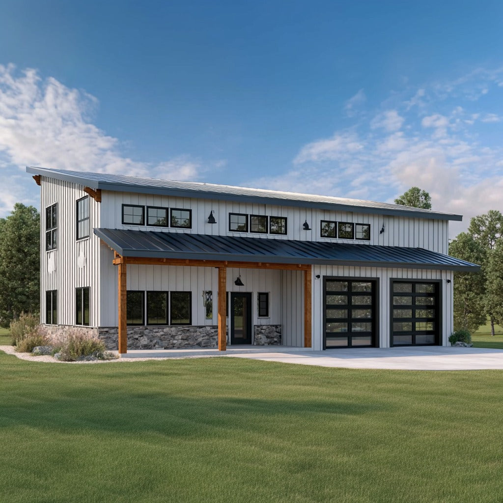 SS-30042 Barndominium House Plan
