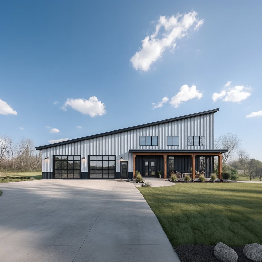 SS-30043 Barndominium House Plan
