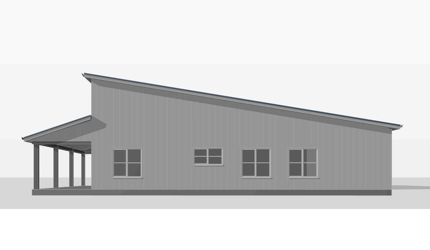 SS-30046 Bruce Barndominium House Plan