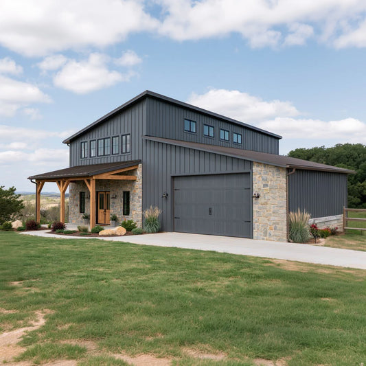 SS-30053 Barndominium House Plan