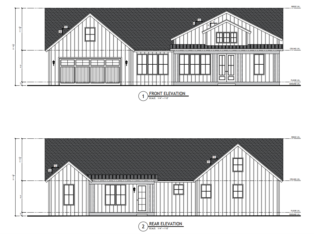 SV-30003 Cambridge Custom Home Plan