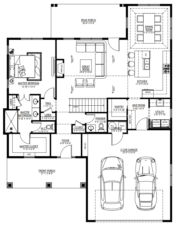 SV-30004 Eastwood Custom Home Plan