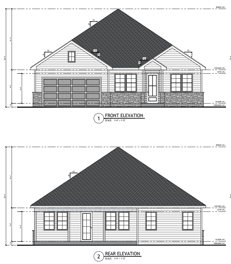 SV-30006 Oakland Custom Home Plan