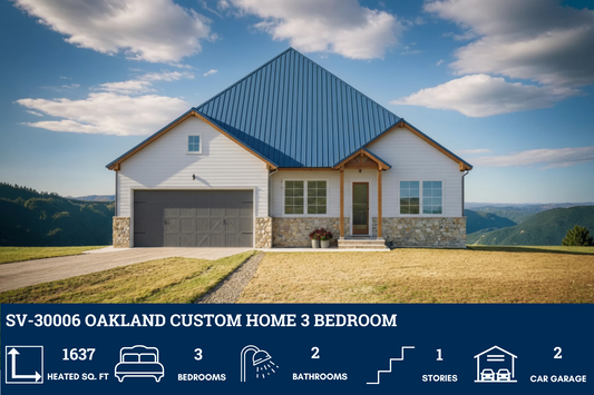 SV-30006 Oakland Custom Home Plan