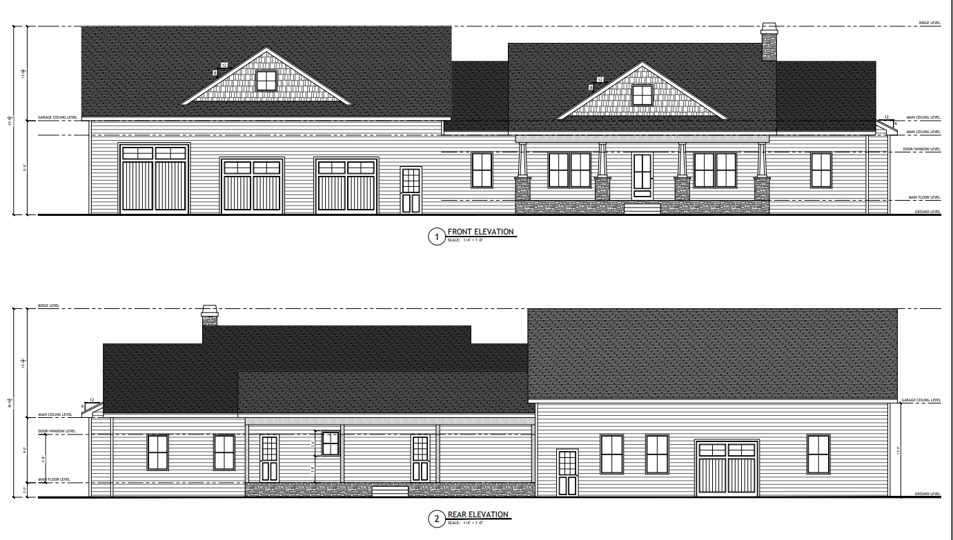 SV-30007 Rosewood Custom Home Plan