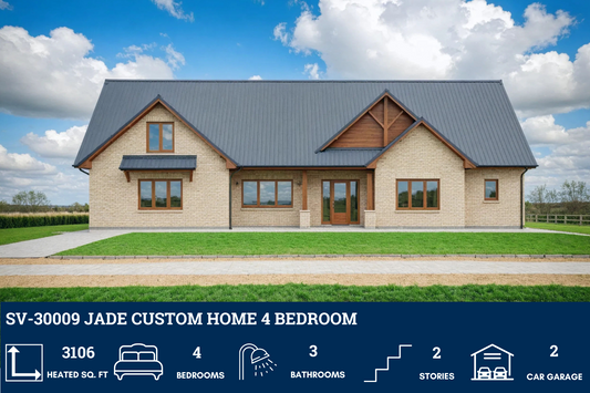SV-30009 Jade Custom Home Plan