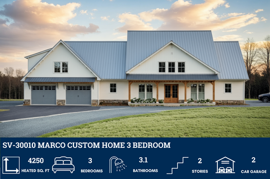 SV-30010 Marco Custom Home Plan