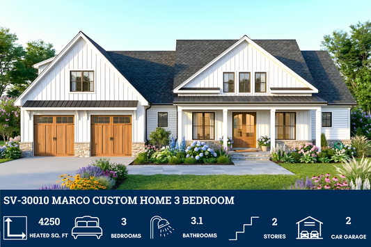 SV-30010 Marco Custom Home Plan