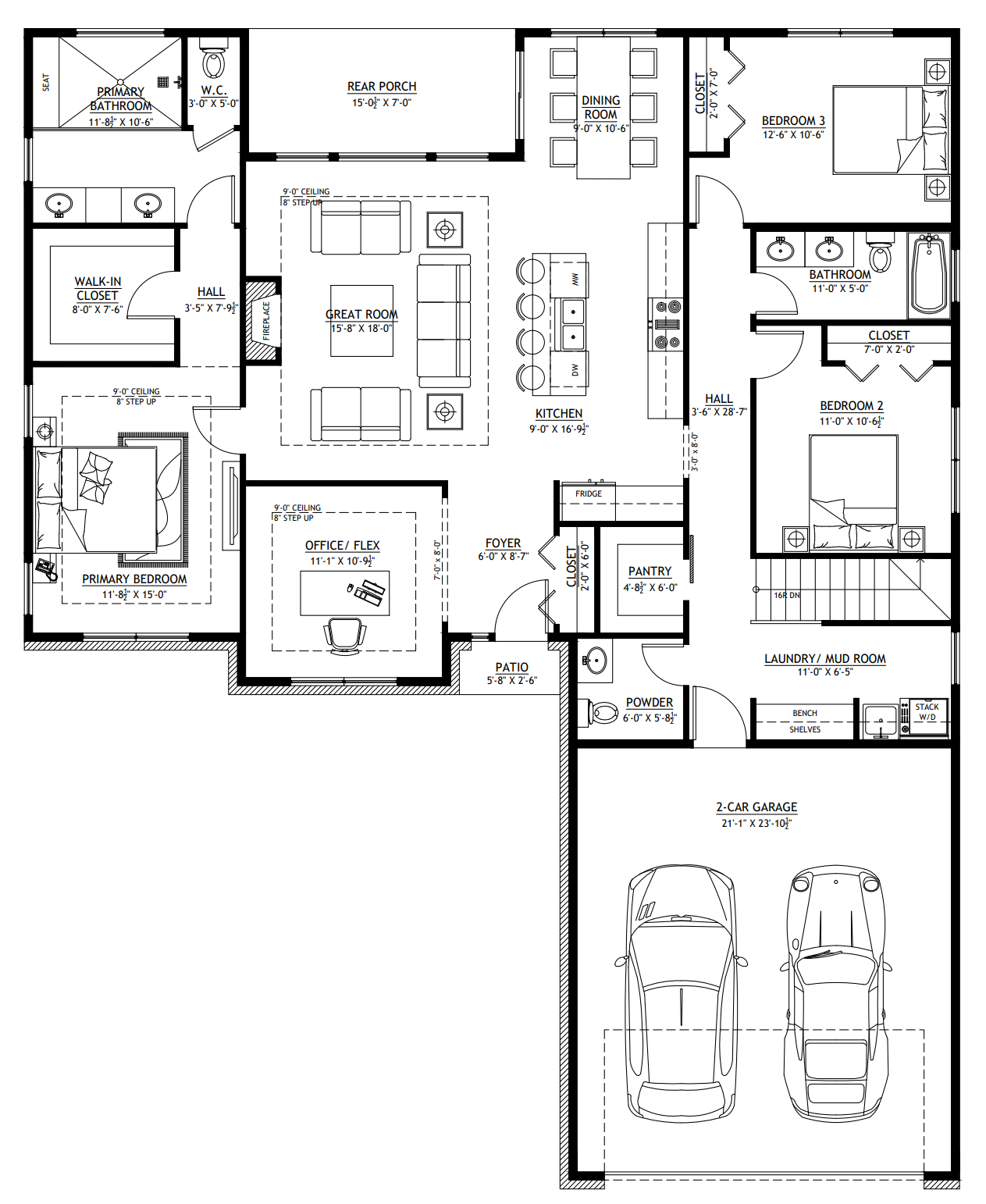 SV-30011 Carmen Custom Home Plan