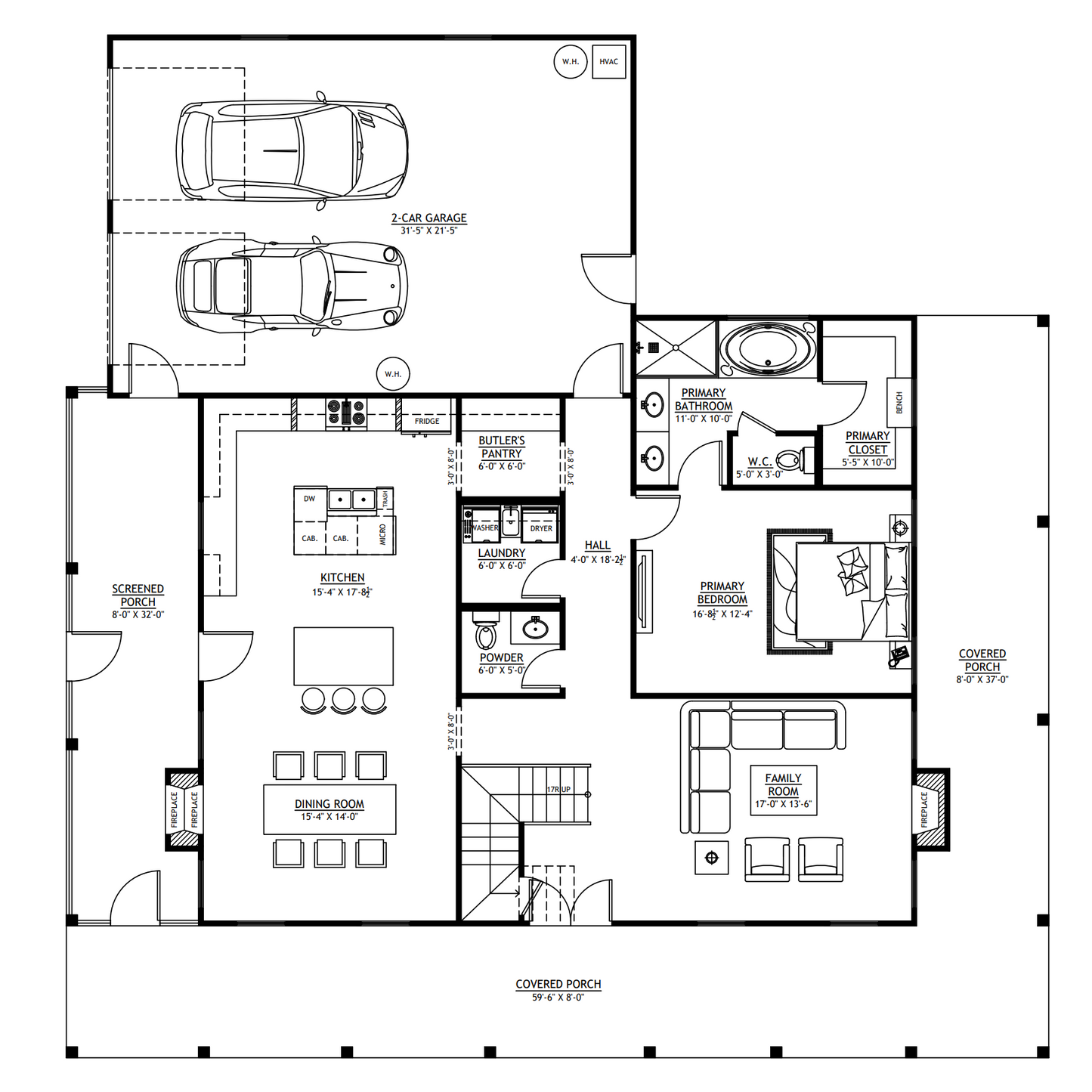SV-30012 Tracy Custom Home Plan